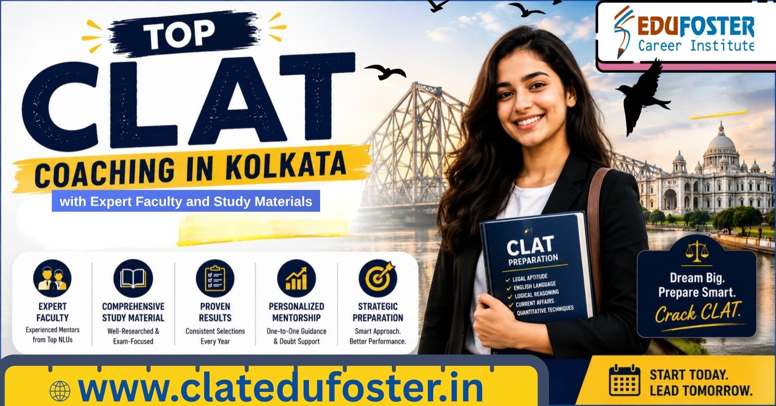 Top CLAT Coaching in Kolkata with Expert Faculty and Study Materials
