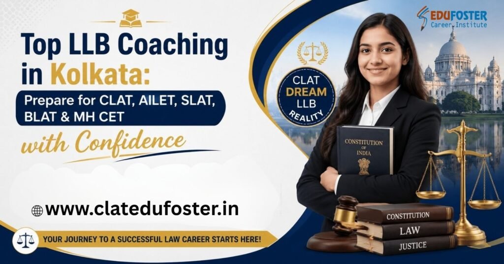 Top LLB Coaching in Kolkata Prepare for CLAT, AILET, SLAT, BLAT & MH CET with Confidence