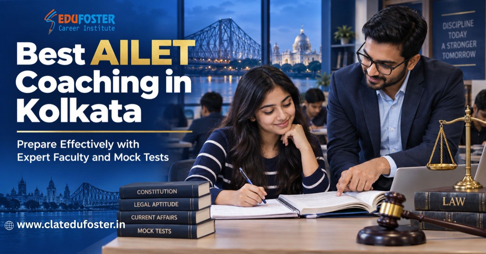 Best AILET Coaching in Kolkata Prepare Effectively with Expert Faculty and Mock Tests